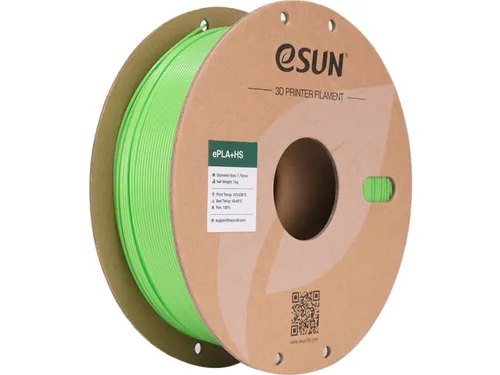 eSUN 3D printer Filament ePLA+HS 1,75mm Gras Groen 1kg