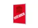 Kliklijst A1 complete set met print "ENTRANCE" Rood