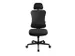 chaise de bureau pivotante,Mécan. synchrone,appui-tête