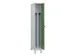 armoire vestiaire noir et blanc,HxlxP 1950x300x500mm,1compart.