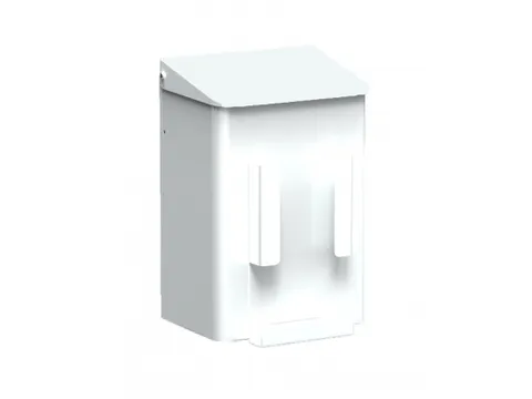 Hygiënebak 6 Liter Wit Met Zakjeshouder