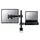 Laptop- en monitiorarm FPMA-D960 tot 27 inch met Klem Zwart