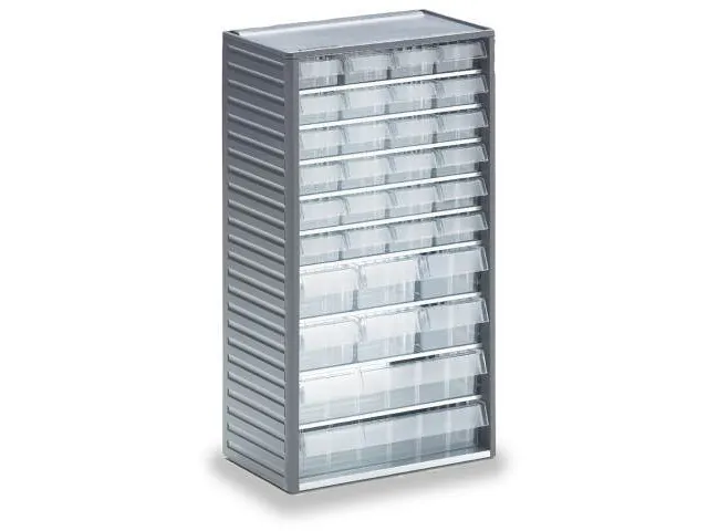 Bloc-tiroirs Pour Support Blocs Tiroirs Corps En Pp Hxlxp 550x310x180m