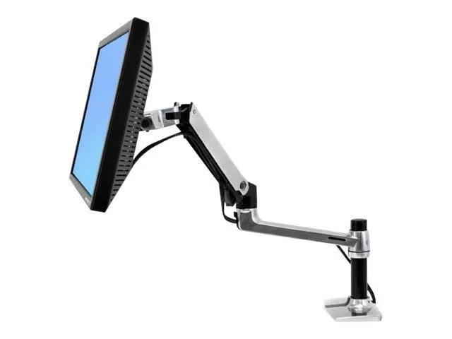 Lx Dsk Mount Lcd Mon Arm Aluminium 1 Scherm