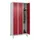 locker,HxBxD 1950x900x500mm,3vak,vak B 300mm,draaigrendel,voeten