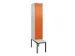 locker voor scheiding van kleding,HxBxD 2120x400x815mm,1vak