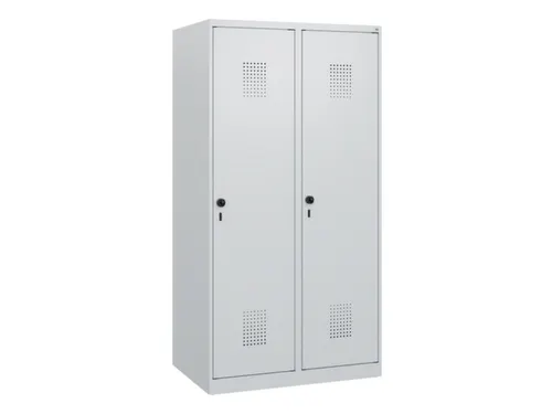 schoollocker,HxBxD 1530x800x500mm,2vak,vak B 400mm,draaigrendel