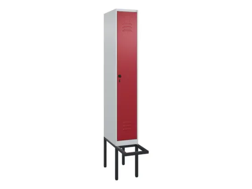 locker voor scheiding van kleding,HxBxD 2120x300x815mm,1vak
