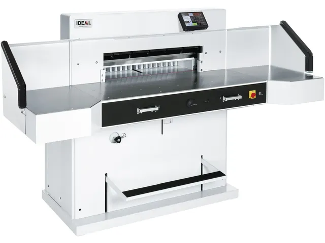 Stapelsnijmachine Ideal 7260 72cm Luchttafel Hydraulisch met onderstel