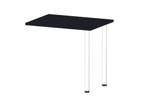 aanbouwtafel,i.h.v.,HxBxD 720-840x800x600mm,CC-zwart