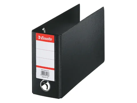 Ordner Esselte giro 80mm PP 16x28cm zwart