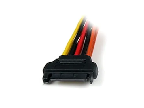 15cm vastklikkende SATA voeding-Y-splitterkabeladapter M/F