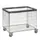 bakwagen met gaas,draagverm. 60kg,laadvl. LxB 810x610mm