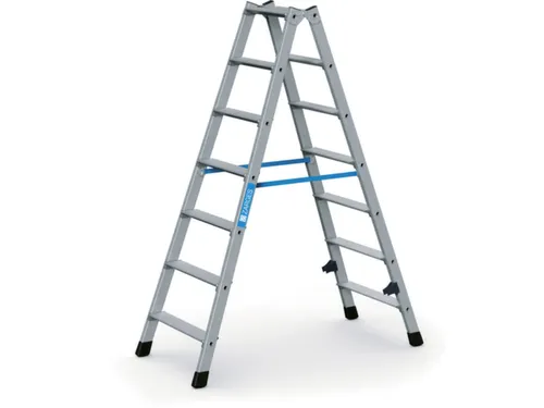 Boktrap Aluminium L 1 61M 2X7Treden Dubbelzijdig
