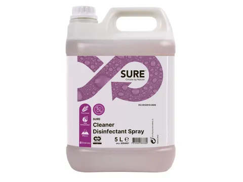 SURE Cleaner Disinfectant Reiniging Spray doos 2x5 Liter