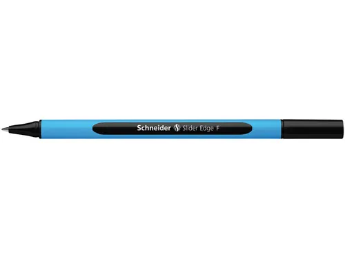 Balpen Schneider Slider Edge F 0,7mm zwart