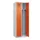 locker voor scheiding van kleding,HxBxD 1850x600x500mm,2vak