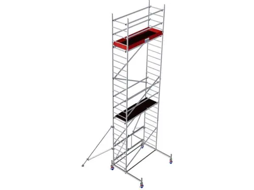 vouwsteiger,werk H 7,8m,steiger H 7m,platform BxD 2000x600mm,aluminium