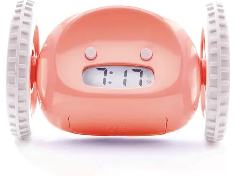 Wekker Clocky roze