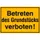 verbodsbord,Betreden van het terrein verboden!,aluminium gemerkt