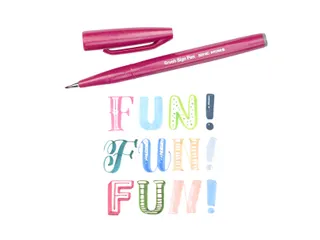 Brushpen Pentel Sign SES15C etui à 12 pastelkleuren - 8