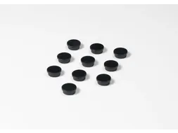 Memomagneten Smit Visual Rond 20mm Zwart 10 stuks