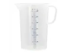 OUTLET Emga Maatbeker kunststof 5 liter Transparant PP