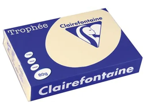 Trophée Pastel gekleurd papier A4 80 gram 500vel Chamois