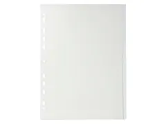 Tabbladen PP Kreatab s A4 12tabs transp.