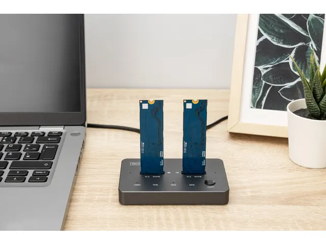 NVMe kloonstation USB3.1 Gen2 Type-C NVMe M.2 SSD behuizing