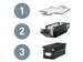 Opbergbox WOW Click & Store 369x200x482mm groen 85% gerecycled karton