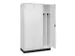 locker voor scheiding van kleding,HxBxD 1950x1200x500mm,3vak