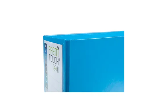Ordner PP Prem'Touch A4maxi 80mm liblauw