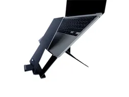 Laptopstandaard R-Go Riser Documenthouder Zwart
