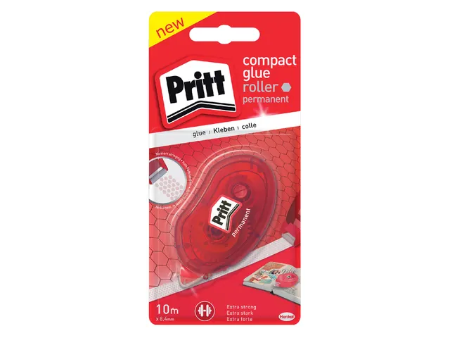 Lijmroller Pritt Compact Permanent op Blister