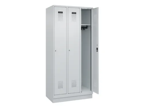 locker,HxBxD 1950x900x500mm,3vak,vak B 300mm,cil.-slot,sokkel