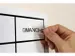 Whiteboard Rocada Skinplanner 75x115cm wit gelakt