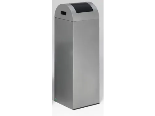 Afvalverzamelaar Zelfblussend 89 Liter 1045X320X320Mm Klemring Grijs