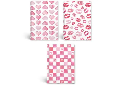 Notitieboek Love A5 80 vel gelijnd