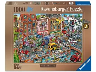 Ravensburger Puzzel Ray's comic Modern Time 1000 stukjes - 1