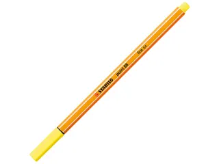 Fineliner STABILO point 88/24 fijn citroengeel - 2