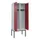 locker voor scheiding van kleding,HxBxD 2120x800x500mm,2vak