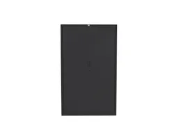 Claudius PLUS Roldeurkast 198x120 Zwart 4 Legborden