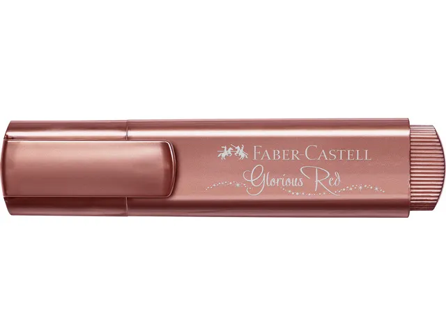 Markeerstift Faber-Castell 46 metallic rood