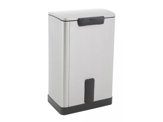Pedaalemmer E-Cube 40 ltr, Mat RVS FPP EKO