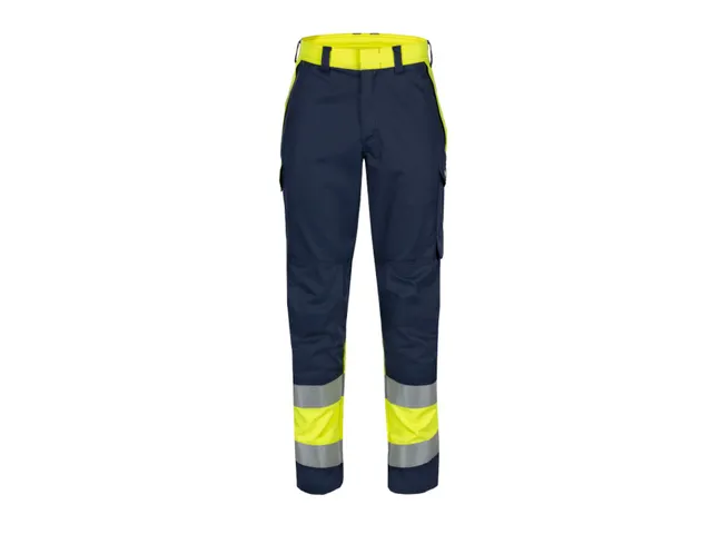Sioen 103U ECO werkbroek Navi ARC Marine/Fluogeel maat 58