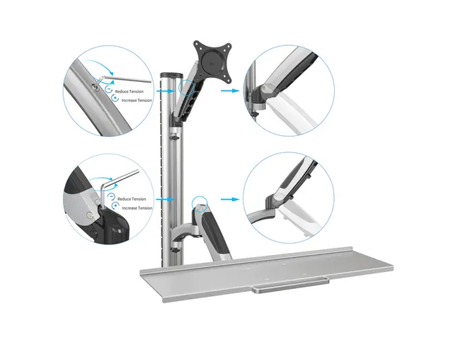 Digitus Muurbeugel Flexibele werkplek