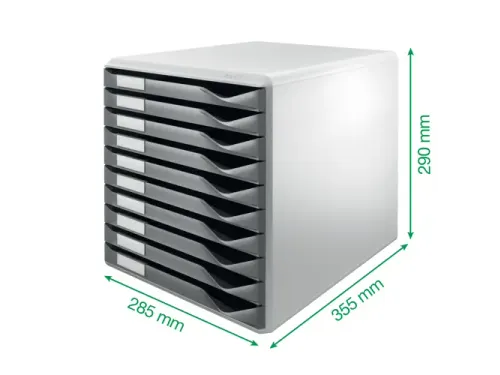 Ladenbox Leitz 5281 10 Laden Zwart
