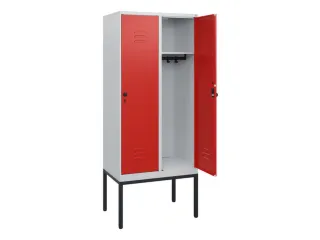 locker,HxBxD 1950x800x500mm,2vak,vak B 400mm,draaigrendel - 2