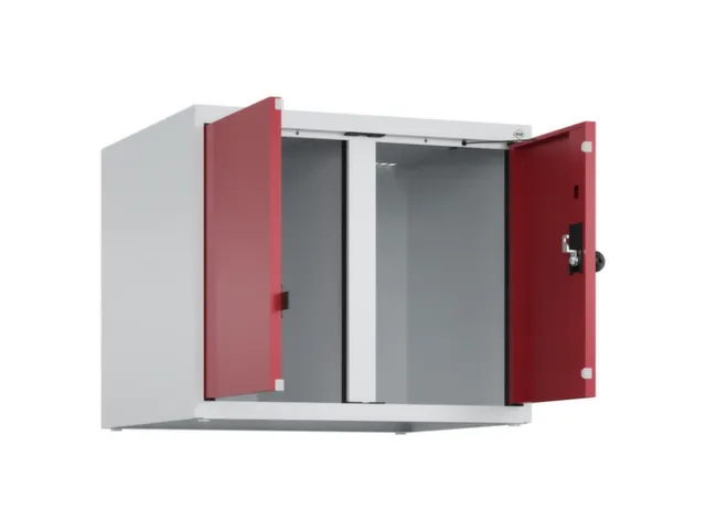 opzetkast,v. locker voor scheiding van kleding,2vak.,vak B 300mm